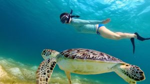snorkeling di tiga Gili di Lombok